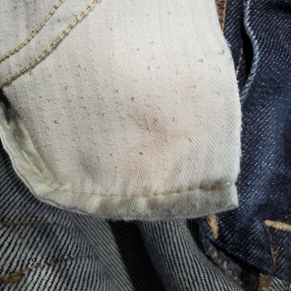 7 For All Mankind Women's Size 28 Dark Wash Low Rise Bootcut Denim Jeans - Picture 13 of 13